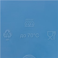 Поднос Петропласт «Дональд», пластик, 43×30 см, МИКС
