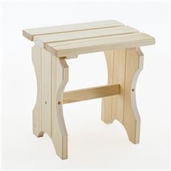 Лавка складная для бани и сада, 30×33×43 см, деревянная, «Добропаровъ»