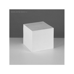 Геометрическая фигура «‎КУБ», 15 см, гипсовая