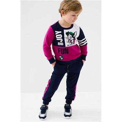 Комплект текстильный для мальчиков: брюки, толстовка PLAYTODAY, 1240782