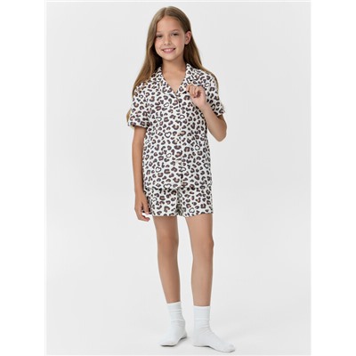 КОМПЛЕКТ ДЛЯ ДЕВОЧЕК (РУБАШКА, ШОРТЫ) 567745