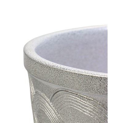 Горшок для цветов «Узор», 7.5 л, d=27 см, h=27 см, керамический, с поддоном