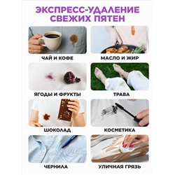 Влажные салфетки для удаления пятен