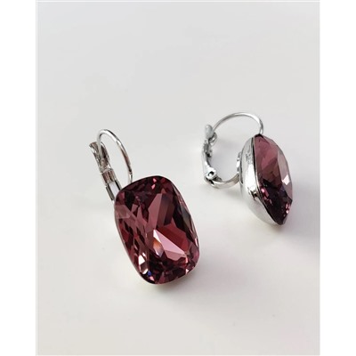 Серьги с чешскими кристаллами