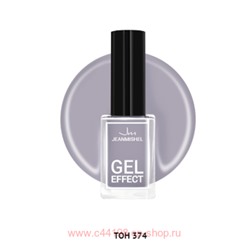 JEANMISHEL Лак Nude collection с эффектом геля тон 374 бело-лиловый 12мл
