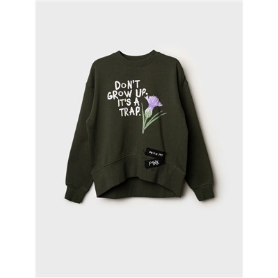 Толстовка трикотажная для девочек