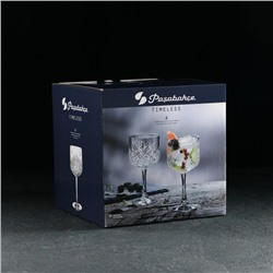 Бокалы для вина Paşabahçe Timeless, 500 мл, набор 4 шт., стекло, прозрачные