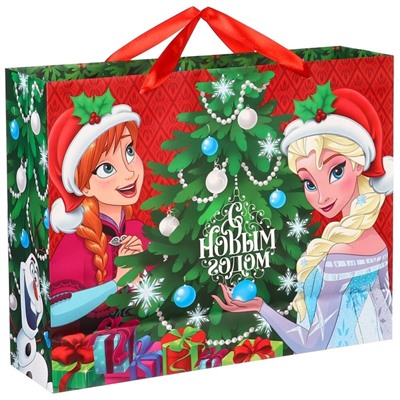 Пакет ламинат горизонтальный, «С Новым годом», 40×31×11.5 см, МИКС