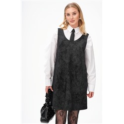 Женское офисное платье - сарафан Happyfox