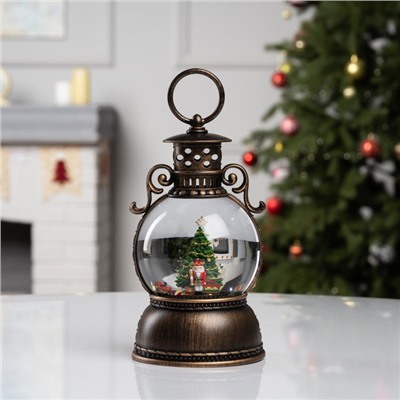 Фигура светодиодная «Щелкунчик», 20×10.5 см, музыка, батарейки ААх3 (не в комплекте), USB, свечение тёплое белое