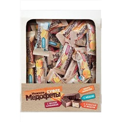 Конфеты "Медофеты" суфле ассорти, телевизор 1000г ЭКОПРОДУКТЫ, 1183950
