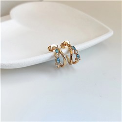 Серьги с кристаллами Swarovski