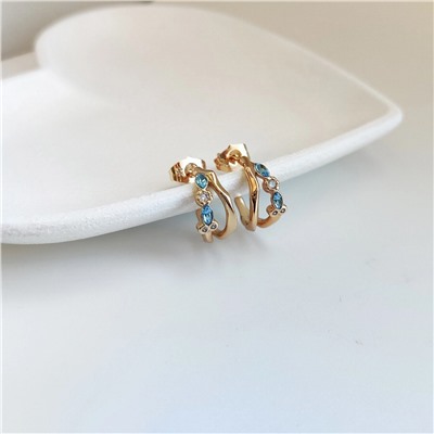 Серьги с кристаллами Swarovski