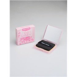 Матирующий салфетки против жирного блеска в футляре с зеркалом, Роза, 100 шт.