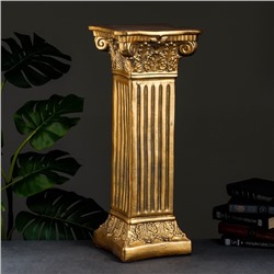 Колонна декоративная «Античная», под бронзу, 65×27 см