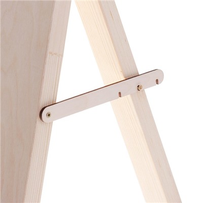 Мольберт настольный «Хлопушка», 500×450×300 мм, односторонний, неокрашенное дерево, Calligrata