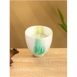 УЦЕНКА Свеча ароматическая в стеклянном подсвечнике, 85 г, чёрный бергамот