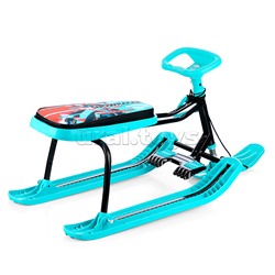 Игрушка. Снегокат "Тимка спорт 1+" (Nika kids sportbike черный каркас)