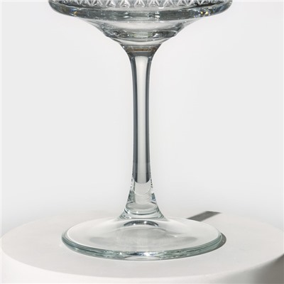 Фужеры для шампанского Paşabahçe Elysia, 260 мл, набор 4 шт., стекло, прозрачные