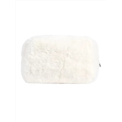 Kristaller Косметичка женская плюшевая, белый 27831