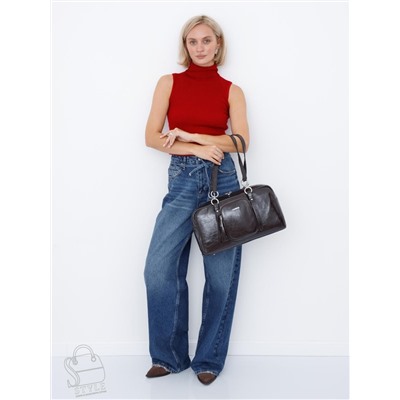 Сумка женская  51155SL coffee Velina Fabbiano-Safenta в Новосибирске