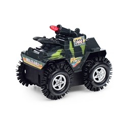 Машина- перевертыш "Камуфляж" (свет) в коробке