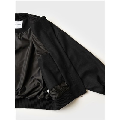 Куртка текстильная для девочек (бомбер)