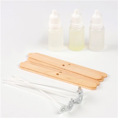 Подарочный набор для творчества «Создание свечей своими руками», 6 в 1