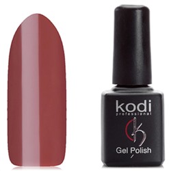 Kodi Гель-лак №096, молочный шоколад, без блесток и перламутра, плотный, 8 мл 9737