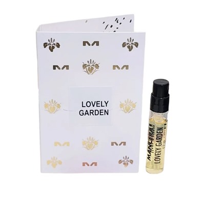 MANCERA LOVELY GARDEN edp (w) 2ml пробник
