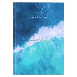 Записная книжка 96л. А5 "Изумрудная волна"