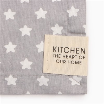 Скатерть «Этель. Звёзды», 149×220 см, 80% хлопок, 20% п/э, сатин 110 г/м²