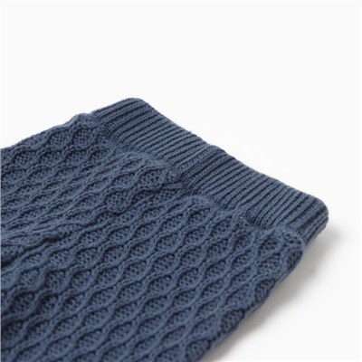 Брюки детские вязаные MINAKU: Knitwear collection, рост 74-80 см, синие