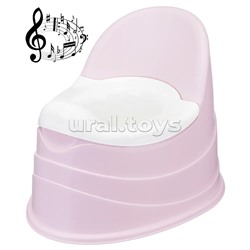 Горшок детский музыкальный (Розовый)