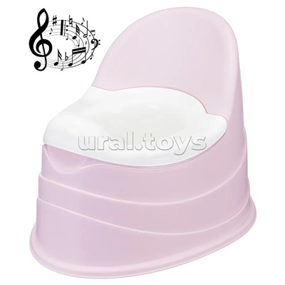 Горшок детский музыкальный (Розовый)