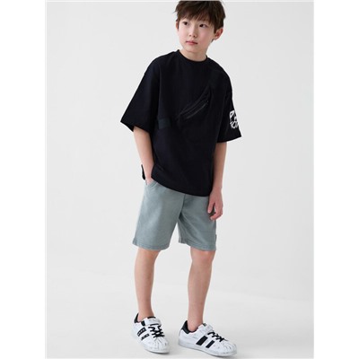 Комплект трикотажный для мальчиков: джемпер (футболка), шорты