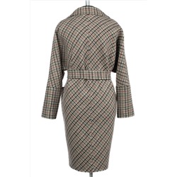 01-10344 Пальто женское демисезонное (пояс)