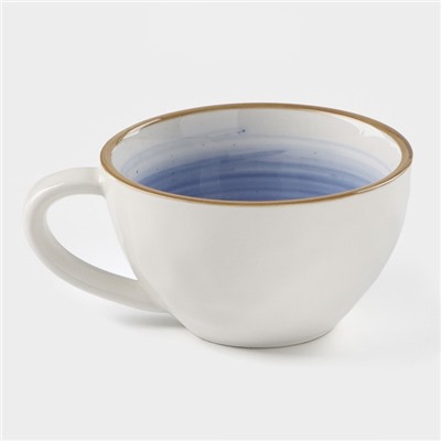 Чашка Доляна «Космос», 250 мл, фарфор, синяя