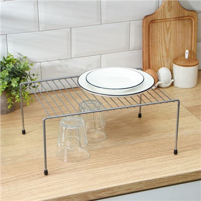 Полка для шкафа, 31×23.5×15 см, хром