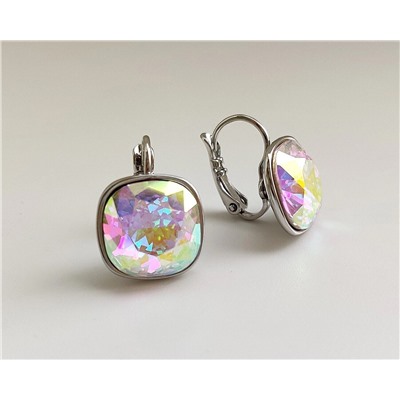 Серьги с кристаллами Swarovski