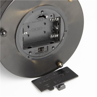 Фигурка светящаяся RISALUX «Ночные звёзды», LED-ночник, 3×ААА, чёрный, 12×12×20.5 см