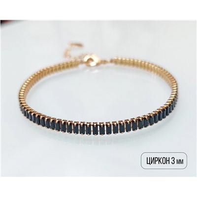 Браслет с цирконами