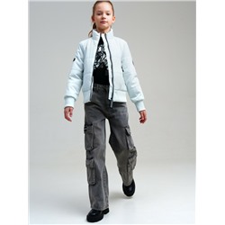 Куртка текстильная с полиуретановым покрытием для девочек