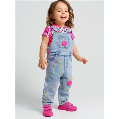 Фуфайка трикотажная для девочек (футболка)