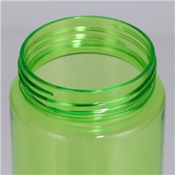 Бутылка для воды пластиковая «Сильный, но легкий», 600 мл