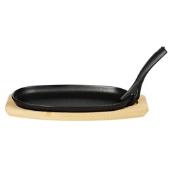 Сковорода чугун+подставка 24*13.5см