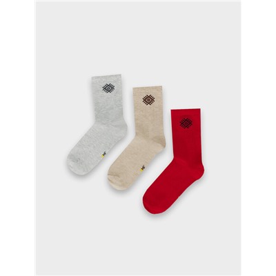 НОСКИ ДЕТСКИЕ (3 пары) 444A-2775