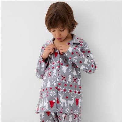 Пижама детская KAFTAN «Скандинавия» размер 36 (134-140 см)