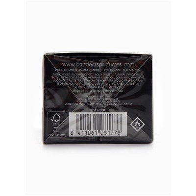 Туалетная вода Antonio Banderas Seduction In Black Man, 50 мл