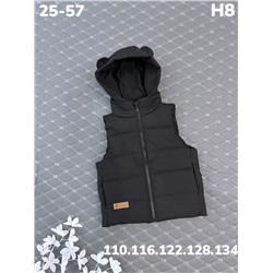 Жилет H8 чёрный